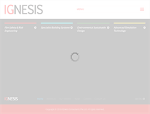 Tablet Screenshot of ignesisconsultants.com